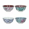 KitchenCraft 15cm Bowl Set Of 4 Vibrance -HARTS OF STUR Sales KCBOWL15PK4VIB Kitchen Craft 15cm Bowl Set of 4 Vibrance