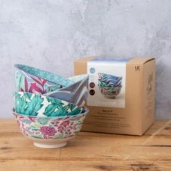 KitchenCraft 15cm Bowl Set Of 4 Vibrance -HARTS OF STUR Sales KCBOWL15PK4VIB Kitchen Craft 15cm Bowl Set of 4 Vibrance 2