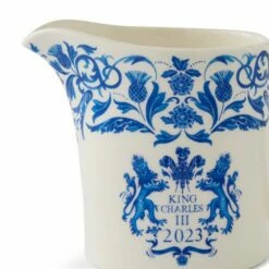 Spode King Charles III Coronation Cream Jug -HARTS OF STUR Sales KCC01570 Spode King Charles III Coronation Cream Jug 1