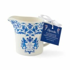 Spode King Charles III Coronation Cream Jug -HARTS OF STUR Sales KCC01570 Spode King Charles III Coronation Cream Jug 2