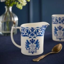 Spode King Charles III Coronation Cream Jug -HARTS OF STUR Sales KCC01570 Spode King Charles III Coronation Cream Jug 4