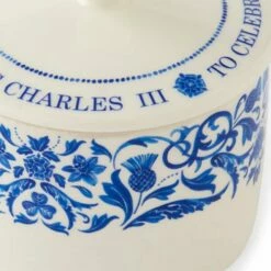 Spode King Charles III Coronation Covered Sugar Bowl -HARTS OF STUR Sales KCC02316 Spode King Charles III Coronation Covered Sugar Bowl 2