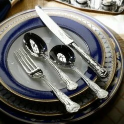 Arthur Price Of England Sovereign Silver Plate Kings 24 Piece Cutlery Box Set -HARTS OF STUR Sales KI2401PA Arthur Price Of England Sovereign Silver Plate Kings 24 Piece Boxed Set 2