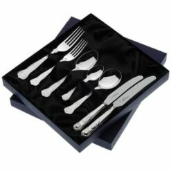 Arthur Price Of England Sovereign Stainless Steel Kings 44 Piece Cutlery Box Set -HARTS OF STUR Sales KI4401SB Arthur Price Of England Sovereign Stainless Steel Kings 44 Piece Boxed Set 1