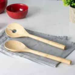 KitchenAid Bamboo Salad Servers -HARTS OF STUR Sales KQG607OHBBE KitchenAid Bamboo Salad Servers 4