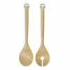 KitchenAid Birchwood Salad Servers, Fork And Spoon