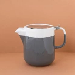 La Cafetiere Barcelona Teapot 2 Cup Cool Grey -HARTS OF STUR Sales LCBARTPOT2GRY La Cafetiere Barcelona Teapot 2 Cup Cool Grey 1