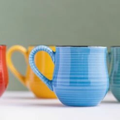 La Cafetiere Espresso Mug Set Of 4 Brights -HARTS OF STUR Sales LCBRESPRESS4PC La Cafetiere Espresso Mug Set Of 4 Brights 3