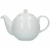 London Pottery Globe 6 Cup Teapot White -HARTS OF STUR Sales LP30110 London Pottery Globe 6 Cup Teapot White