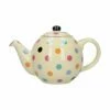 London Pottery Globe 2 Cup Teapot Ivory Multi Spot -HARTS OF STUR Sales LP82100 London Pottery Globe 2 Cup Teapot Ivory Multi Spot