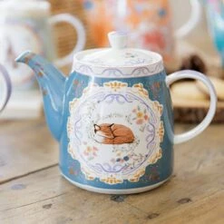 London Pottery Bell Teapot 1L Fox Cocoon -HARTS OF STUR Sales LPBLTPOT1LFOX London Pottery Bell Fox Cocoon Teapot 3
