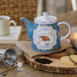 London Pottery Bell Teapot 1L Fox Cocoon -HARTS OF STUR Sales LPBLTPOT1LFOX London Pottery Bell Fox Cocoon Teapot 4