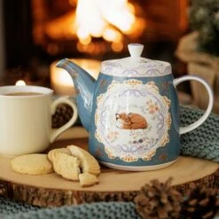 London Pottery Bell Teapot 1L Fox Cocoon -HARTS OF STUR Sales LPBLTPOT1LFOX London Pottery Bell Fox Cocoon Teapot 5