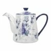 London Pottery Blue Rose 4 Cup Teapot -HARTS OF STUR Sales LPBRTPOT4BLU London Pottery Blue Rose 4 Cup Tea Pot Cornflower