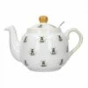 London Pottery Farmhouse Bee 4 Cup Teapot & Infuser