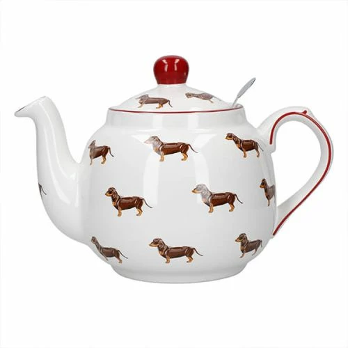 London Pottery Farmhouse Dog 4 Cup Teapot & Infuser 3 London Pottery Farmhouse Dog 4 Cup Teapot & Infuser