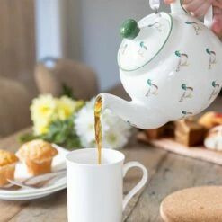 London Pottery Farmhouse Duck 4 Cup Teapot & Infuser -HARTS OF STUR Sales LPFHTPOT4DUC London Pottery Farmhouse 4 Cup Teapot Duck 3