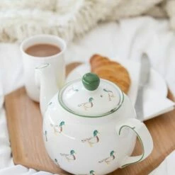 London Pottery Farmhouse Duck 4 Cup Teapot & Infuser -HARTS OF STUR Sales LPFHTPOT4DUC London Pottery Farmhouse 4 Cup Teapot Duck 4