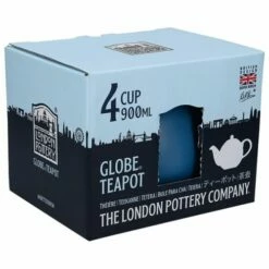 London Pottery Globe 4 Cup Teapot Nordic Blue -HARTS OF STUR Sales LPGLTPOT4NB London Pottery Globe 4 Cup Teapot Mordic Blue 1