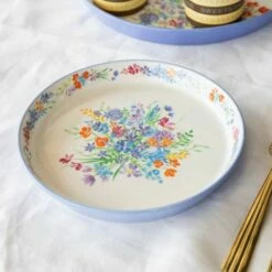 London Pottery Viscri Meadow Cake Plate -HARTS OF STUR Sales LPVMCPLATEPUR London Pottery Viscri Meadow Cake Plate 1