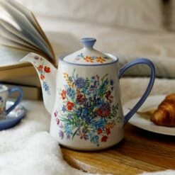 London Pottery Viscri Meadow 4 Cup Tea Pot -HARTS OF STUR Sales LPVMTPOT4PUR London Pottery Viscri Meadow 4 Cup Tea Pot 2