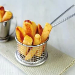 W.M.Bartleet & Sons Mini Chip Serving Basket 7cm -HARTS OF STUR Sales M259 W M Bartleet Chip Serving Basket 1