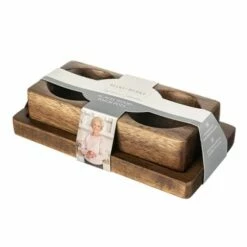 Mary Berry Signature Acacia Pinch Pots -HARTS OF STUR Sales MBSCPINCHPOT Mary Berry Signature Acacia Pinch Pots 3