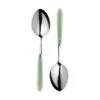 Mary Berry Set Of 2 Serving Spoons Pistachio -HARTS OF STUR Sales MBSCSERVSPPIT2 Mary Berry Set Of 2 Serving Spoons Pistachio