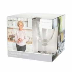 Mary Berry Signature White Wine Glass Pack Of 4 -HARTS OF STUR Sales MBSCWINESML4 Mary Berry Signature White Wine Glass 4 Pack 1
