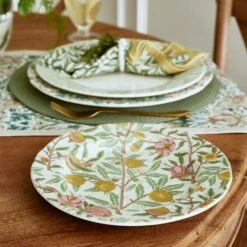 Morris & Co Mixed Set Of 4 23cm Plates 11 Morris & Co Mixed Set Of 4 23cm Plates -HARTS OF STUR Sales MCO0120 Morris and Co Plates Mixed 3