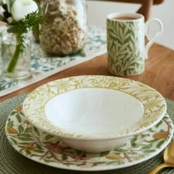 Morris & Co Mixed Set Of 4 19cm Cereal Bowls -HARTS OF STUR Sales MCO05206 Morris and Co Cereal Bowl Mixed 3