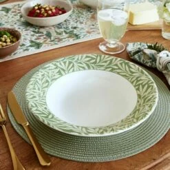 Morris & Co Mixed Set Of 4 26cm Bisto Pasta Bowls 10 Morris & Co Mixed Set Of 4 26cm Bisto Pasta Bowls -HARTS OF STUR Sales MCO45746 Morris and Co Bistro Pasta Bowl Mixed 2