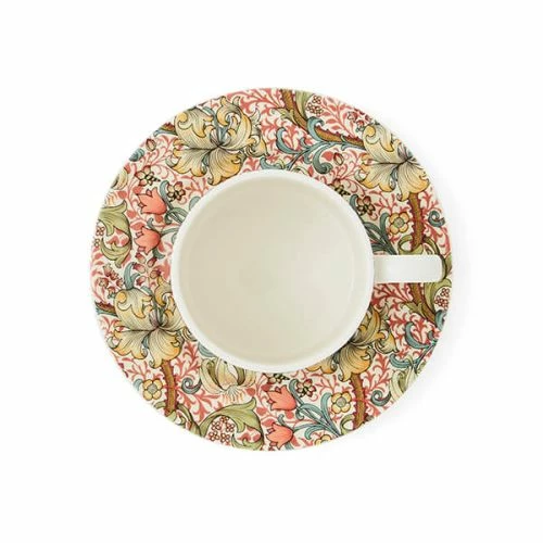 Morris & Co Golden Lily Teacup & Saucer 6 Morris & Co Golden Lily Teacup & Saucer - Image 4