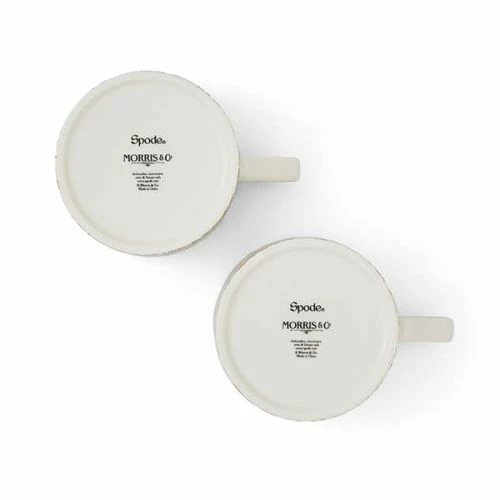 Morris & Co Set Of 2 Blackthorn & Golden Lily Mugs 5 Morris & Co Set Of 2 Blackthorn & Golden Lily Mugs - Image 3