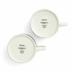 Morris & Co Mugs Set Of 2 Seaweed Teal & Pimpernel Privat -HARTS OF STUR Sales MCOK8726 XG Morris And Co Mugs Set of 2 Seaweed Teal And Pimpernel Privat 4