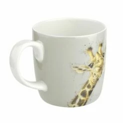 Wrendale Designs Large Fine Bone China Mug Flowers Giraffe 8 Wrendale Designs Large Fine Bone China Mug Flowers Giraffe -HARTS OF STUR Sales MMPZ4020XD Wrendale Designs Large Fine Bone China Mug Flowers Giraffe 2