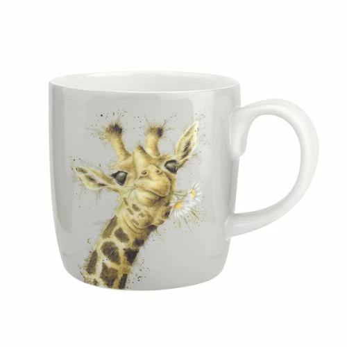 Wrendale Designs Large Fine Bone China Mug Flowers Giraffe 3 Wrendale Designs Large Fine Bone China Mug Flowers Giraffe