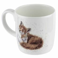 Wrendale Designs Large Fine Bone China Mug Mum, Fox -HARTS OF STUR Sales MMQZ4020 XD Wrendale Designs Large Mug Mum Fox 2