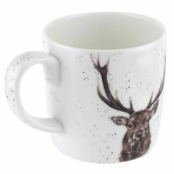Wrendale Designs Large Fine Bone China Mug Dad, Stag 6 Wrendale Designs Large Fine Bone China Mug Dad, Stag -HARTS OF STUR Sales MMRA4020 XD Wrendale Designs Large Mug Dad Stag 1