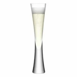 LSA Moya Champagne Flute 170ml Clear/Cut Set Of 2 -HARTS OF STUR Sales MV33 G474 04 166 Moya Champagne Flute 170ml Clear Cut Set Of 2 2