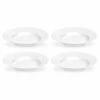Royal Worcester Serendipity White Set Of 4 Soup Plates -HARTS OF STUR Sales SDP5515 X Royal Worcester Set of 4 Serendipity White Soup Plates
