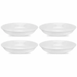Royal Worcester Serendipity White Set Of 4 Pasta Bowls