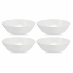 Royal Worcester Serendipity White Set Of 4 Deep Bowls