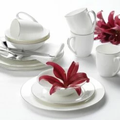 Royal Worcester Serendipity Platinum Set Of 4 Side Plates -HARTS OF STUR Sales SDPPL5514 XB Royal Worcester Set of 4 Serendipity Platinum Side Plates 2