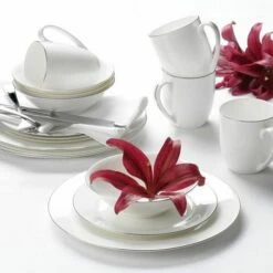 Royal Worcester Serendipity Platinum 16 Piece Set -HARTS OF STUR Sales SDPPL5577 XG Royal Worcester Serendipity Platinum 16 Piece Set 1