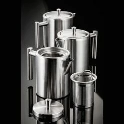 Stellar Stainless Steel 5 Cup 1L Oslo Teapot -HARTS OF STUR Sales SM90 SM91 SM92 Stellar Oslo Teapots 3 2