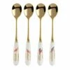 Sara Miller Chelsea Collection Set Of 4 Tea Spoons -HARTS OF STUR Sales SMC1101 XG Sara Miller Set of 4 Chelsea Collection Tea Spoons