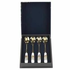Sara Miller Chelsea Collection Set Of 4 Tea Spoons -HARTS OF STUR Sales SMC1101 XG Sara Miller Set of 4 Chelsea Collection Tea Spoons 2