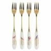 Sara Miller Chelsea Collection Set Of 4 Pastry Forks -HARTS OF STUR Sales SMC1102 XG Sara Miller Set of 4 Chelsea Collection Pastry Forks