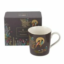 Sara Miller Chelsea Collection Dark Grey Mug -HARTS OF STUR Sales SMCDY78914 XG Sara Miller Chelsea Collection Mug Dark Grey 3